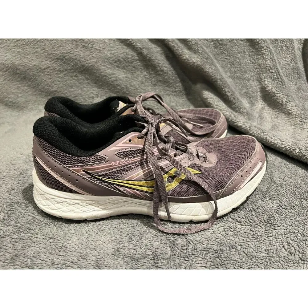 Saucony Cohesion 13 S10559-6 Dusk/ Blush Running Shoes Womens Size 9.5